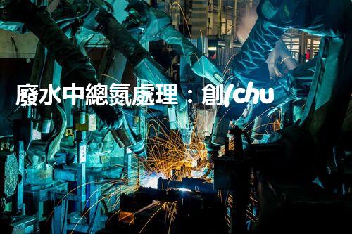 廢水中總氮處理：創(chuàng)新技術(shù)，實(shí)現(xiàn)環(huán)境保護(hù)與資源回收！